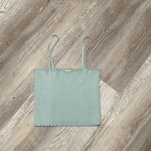 Ribbed crop top NWOT